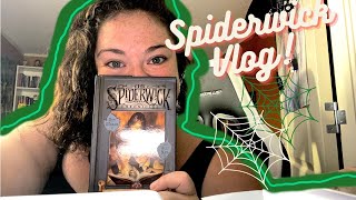 Weekly reading Vlog - Spiderwick chronicle 🕸️🕷️🐙👹