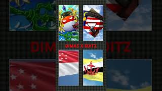 COLLAB BER4 NEGARA VERSI COUNTRBALLS#semoga100k #countryballs #100k #fypシ゚