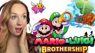 Mario & Luigi Brothership Full Playthrough (Day 2)