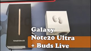 Unboxing Galaxy Note20 Ultra y Buds live en Perú