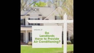 Do Landlords Have to Provide Air Conditioning?