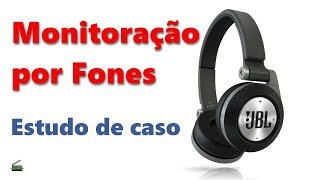 Monitor de fones RK X6 Power Click para Rack para 6 canais