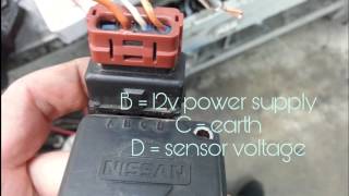 How to bench test Nissan sr20 MAF sensor