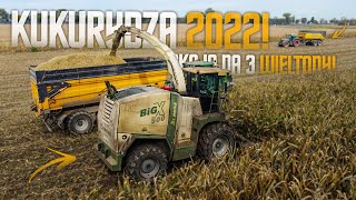 Ostatnia Kukurydza na Kiszonkę 2022! ☆ PRZYCZEPA BOKIEM! ☆ KRONE BiG X500 ☆2X FENDT 824 ☆ AW ™