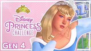 💤👸🏼 Aurora | Disney Princess 10 Gen Challenge 👑 SPEEDRUN #TheSims4 #4