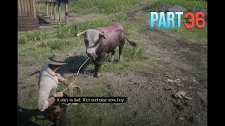 Red Dead Redemption 2 Walkthrough Gameplay Part 36 John starts his job.