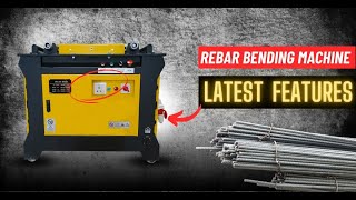 New Features in Rebar Bending Machine | Construction Equipment #youtube #construction  #rebarmachine