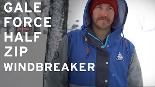 19/20 Gear: Gale Force Half Zip Windbreaker