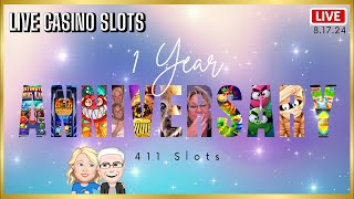 💎LIVE Casino Slots at Diamond Jo Worth Casino💎Anniversary Special!