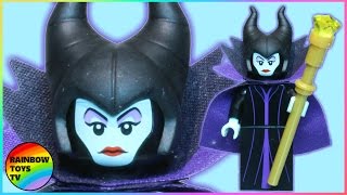 LEGO Toys for Kids | Maleficent Disney Minifigure stop motion build