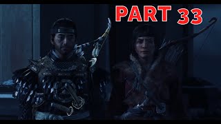 Ghost Of Tsushima Walkthrough Gameplay Part 33 (Hard) - A Gathering Storm