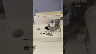 Winding bobbins #embroiderymachine #brotherpe800