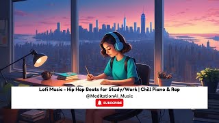 Lofi Music - Hip Hop Beats for Study/Work | Chill Piano & Rap | NYC Skyline