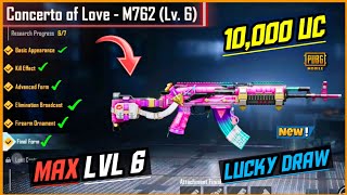 Concerto of love Lucky Draw pubg mobile | New lucky draw M762 Pubg | New M762 Lucky draw pubg Mobile