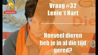 Vraag #32 DierenLot - Lenie 't Hart