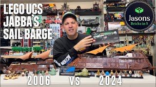 Thoughts on the Lego UCS Jabba’s sail barge and how it compares to the 2006 original