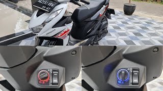 cara menghidupkan dan mematikan kontak keyless  pcx adv 160