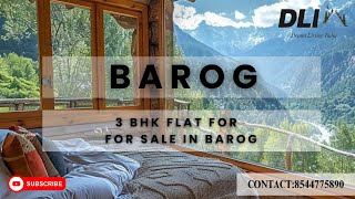 3 BHK FLAT FOR SALE BAROG | #villa #home #kasauli #realestate #himachalpradesh