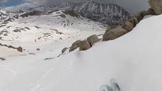 Skiing Independence Pass 5/26