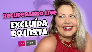 COMO RECUPERAR LIVE NÃO SALVA DO INSTAGRAM