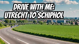 POV driving from  Utrecht to Schiphol area