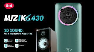 Itel Muzik 430 | Кнопочный телефон премиум-класса с мощным аккумулятором