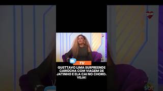 Gusttavo Lima Surpriende Cariucha De Jatinho #noticias #famososdatv #fofocastv #noticiasdatv