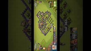 town hall 7💥🐲 coc tamil #shortsfeed #2023 #coc #townhall #shorts