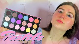 Morphe 18H Sweet On Hue Artistry Eyeshadow Palette Review, Swatches, Tutorial | Jessica Simons