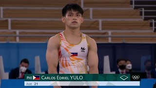 Carlos Yulo Floor Exercise Tokyo Olympics