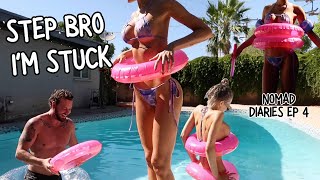 stuck in a pool floatie | nomad diaries ep. 4