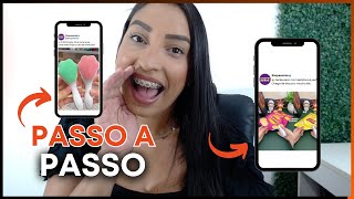 Como fazer reels estilo post twitter para perfil de achadinhos