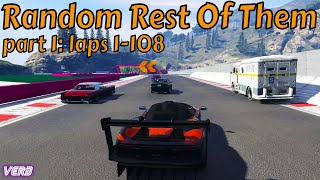 Random Rest Of Them part 1: Laps 1-108 - GTA FiveM/PH