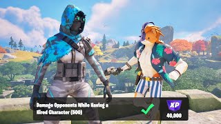 Damage Opponents While Having a Hired Character (500) - Fortnite Quests