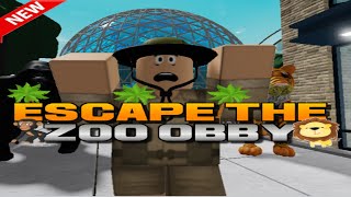 🍀🎉Escape the Zoo!!?? 🤣 (Part 1) 🤩 (Roblox…!!)💝💥