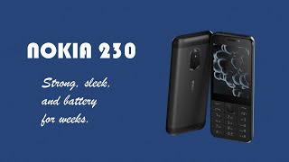 Nokia 230 (2024) | Познакомьтесь с обновленной  моделью, сочетающей в себе долговечность и стиль.