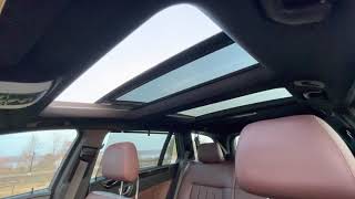 2011 Mercedes E 350 Wagon Panoramic Roof Operating