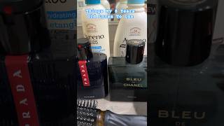 Perfume Collection and Moisturizers For Boys #channel #dior #diorsauvage #prada #aveeno #perfume