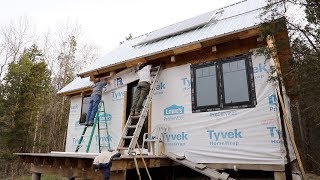 Two Day Cabin Trip - Baseboard Trim - Working on Our Off Grid Water System