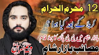 12 Muhramm 2024 Majlis Zakir Waseem Abbas Baloch | Karbala Ke Baad Kay Kya Hua | zakir waseem bloch