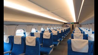 Riding the Tokaido Shinkansen from Shin-Osaka to Tokyo by Series N700S