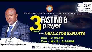 3 DAYS FASTING AND PRAYER  (DAY 2)    02/09/2024