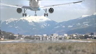 Spotting @Innsbruck #1 - Jetblasts and Low Overheads