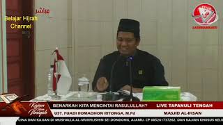 Agama islam dibangun diatas dua prinsip.USTADZ.FUADI ROMADHON RITONGA.M.pd