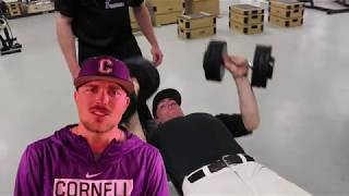 Cornell Baseball: Weightlifting