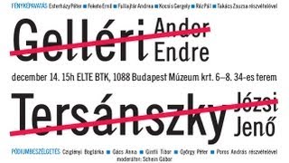 Gelléri, Tersánszky: Áthúzva, kitörölve (#2. Pódiumbeszélgetés az ELTE-n)