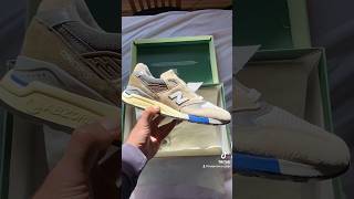 Unboxing NB 998 Concepts C-Note. #sneaker #unboxing #aesthetic #foryou