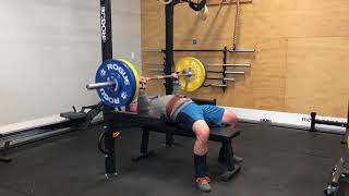 1/29/18 Bench 1ct Pause 215x4 @8 ws 5/5