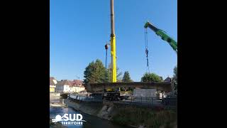 CCST GEMAPI - Remplacement passerelle Allaine à Delle 3/5