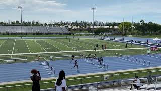 Ebony Morrison - 100m hurdles prelims Miami, Fl  May 23 2023